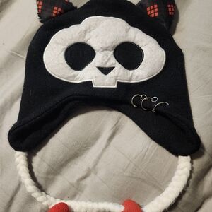 Hasbro Skelanimals Black Hat with Red Accents